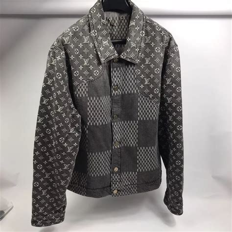 lv x nigo denim jacket|louis vuitton monogram denim jacket.